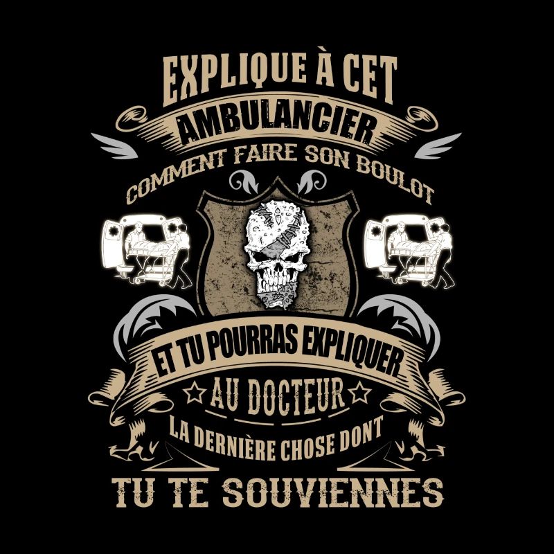 Tee Shirt Ambulancier