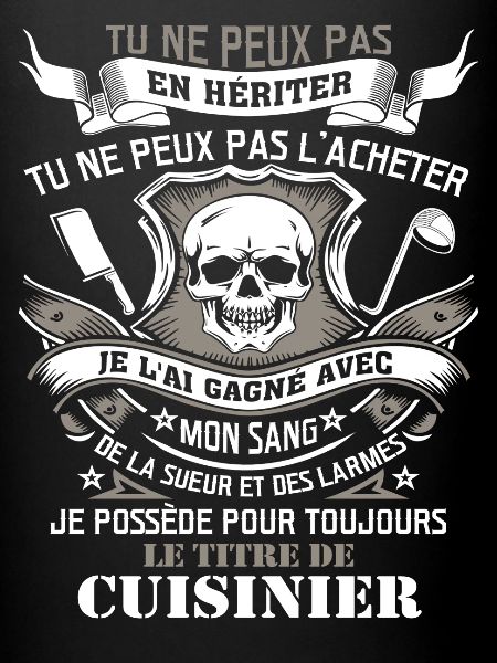 Tee Shirt Cuisinier