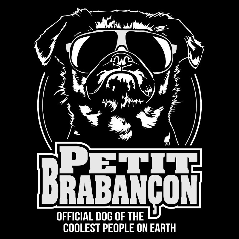PETIT BRABANCON le peuple le plus cool Motif du chien de Wilsign