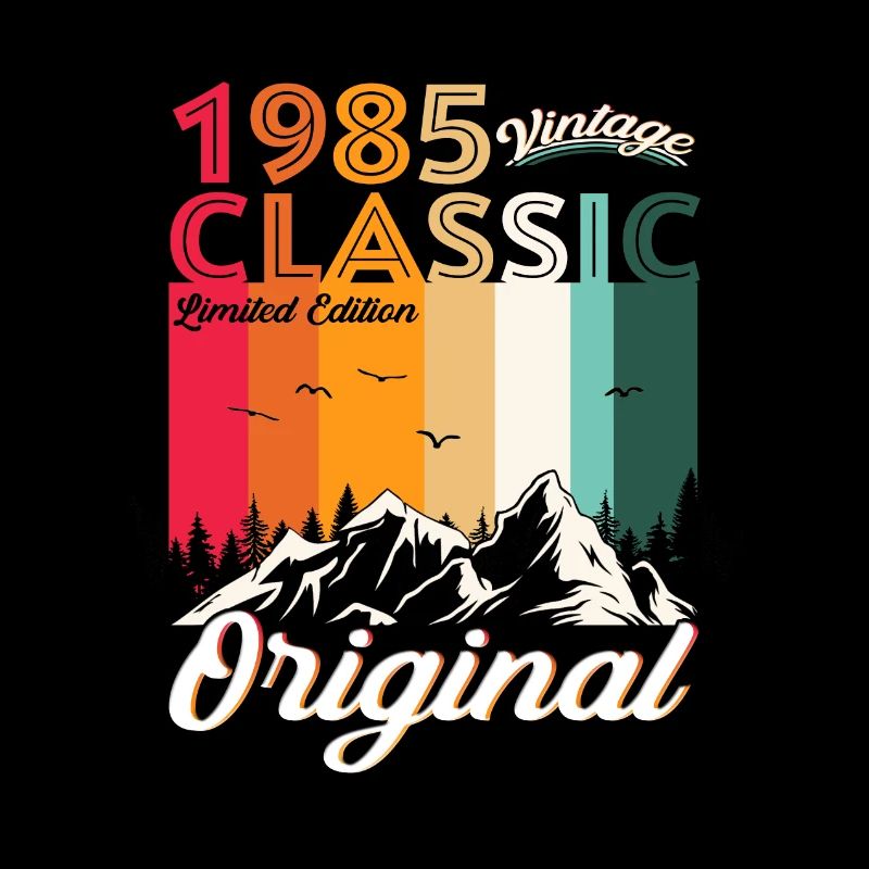 Original 1985 37. Geburtstag Geschenk Herren Damen
