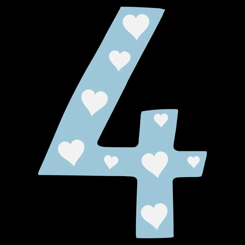 4 Birthday with heart