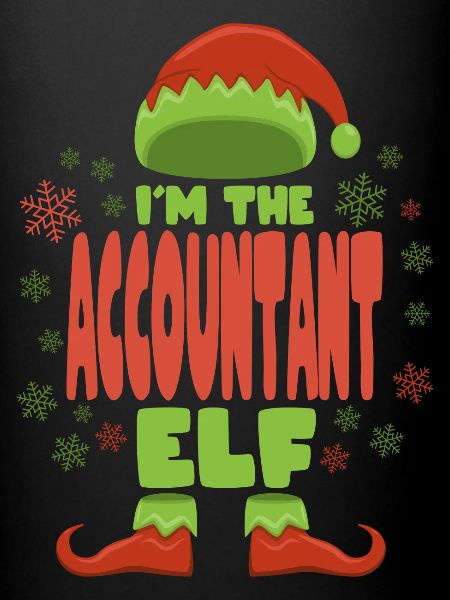 Comptable Elfe de Noël