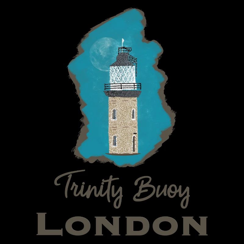London, Leuchtturm Trinity Buoy, Pixel- Art
