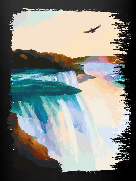 Peinture de Niagara Falls