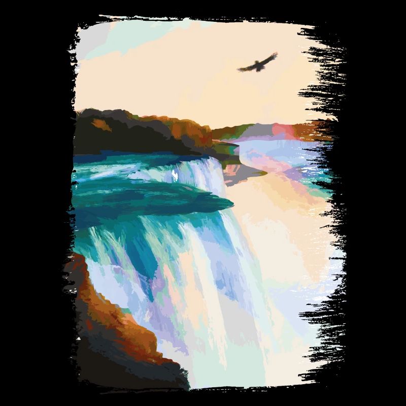 Niagara Falls Painting