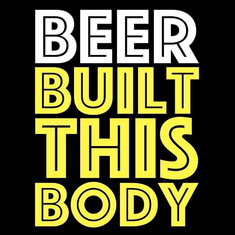 La bière a construit ce corps | BBQ, Fête