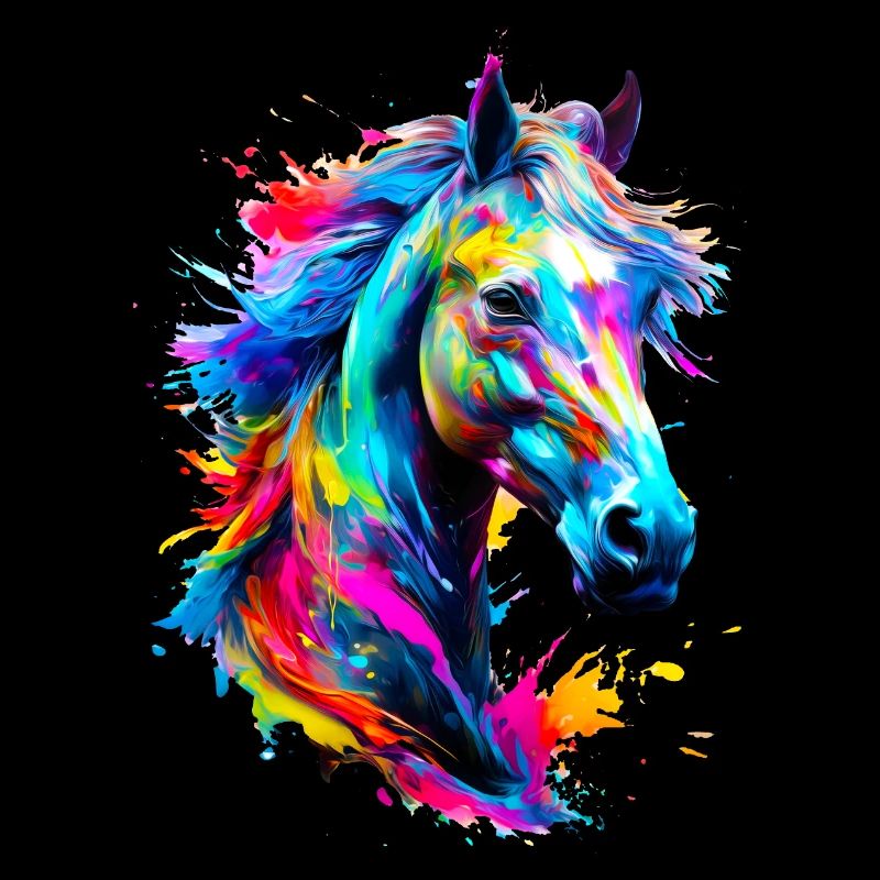 Cheval peint