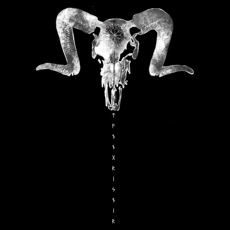 Ram Skull Mystical Symbolism