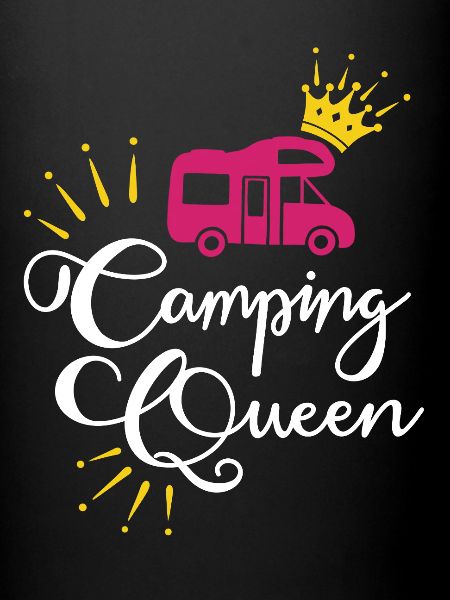 Camping camping-car rose