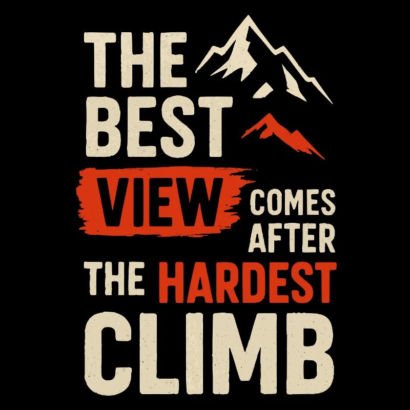 Beste Aussicht, härtester Aufstieg