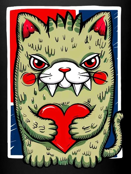 Chat fou