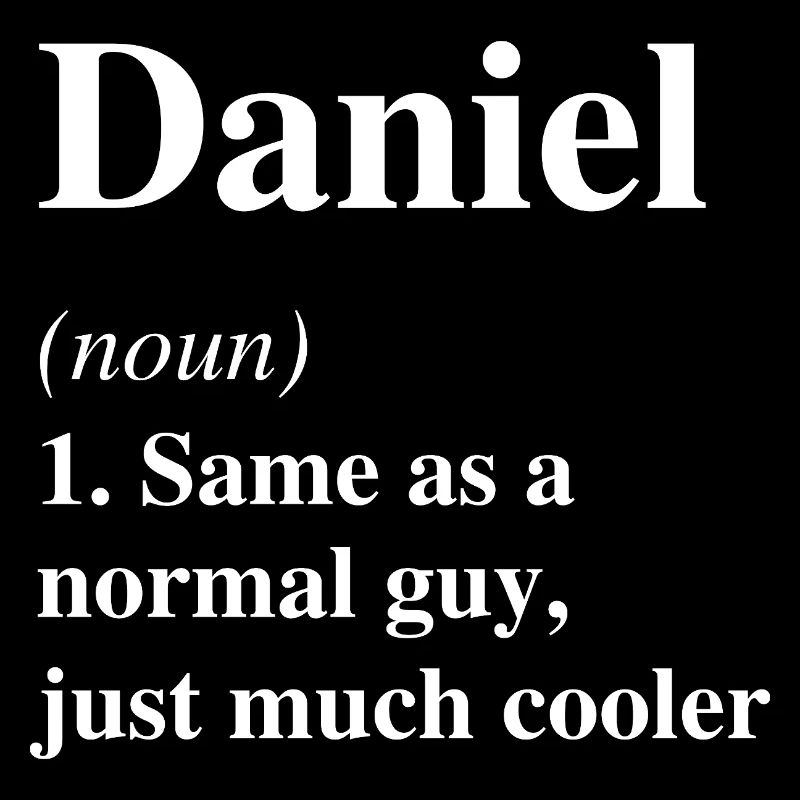 Daniel Definition Cooler Name Spruch Geschenk