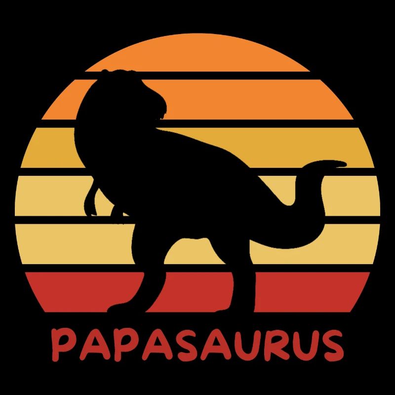 Papasaurus Papa Père Dino