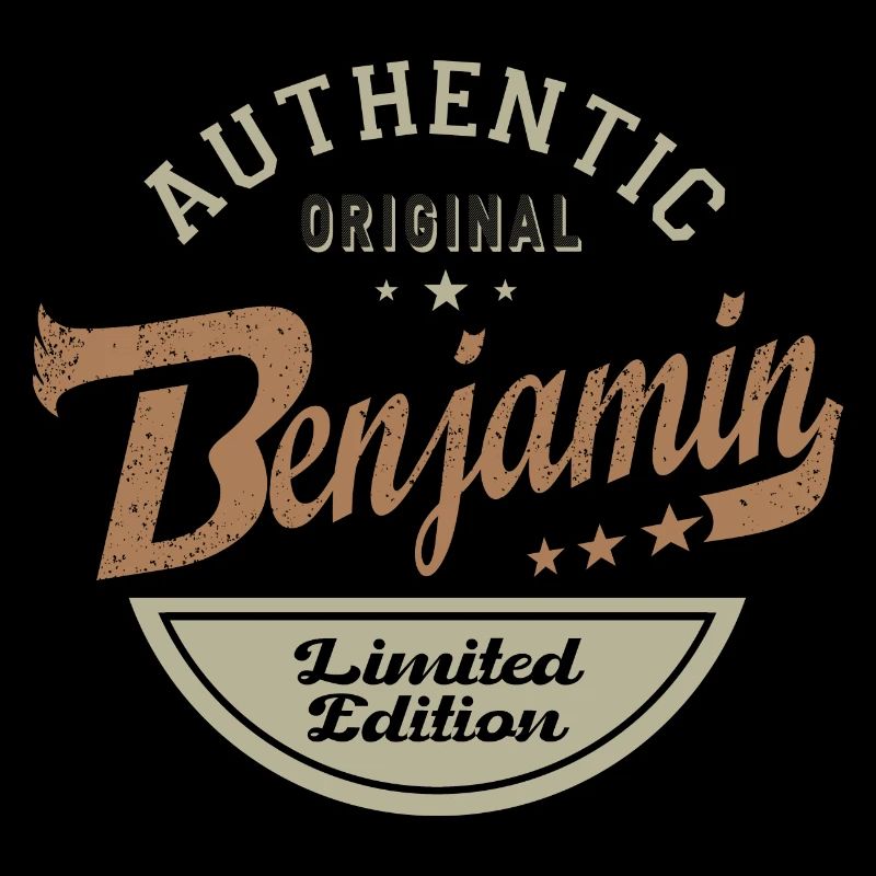 Benjamin personalisierter Geschenkname Benjamin