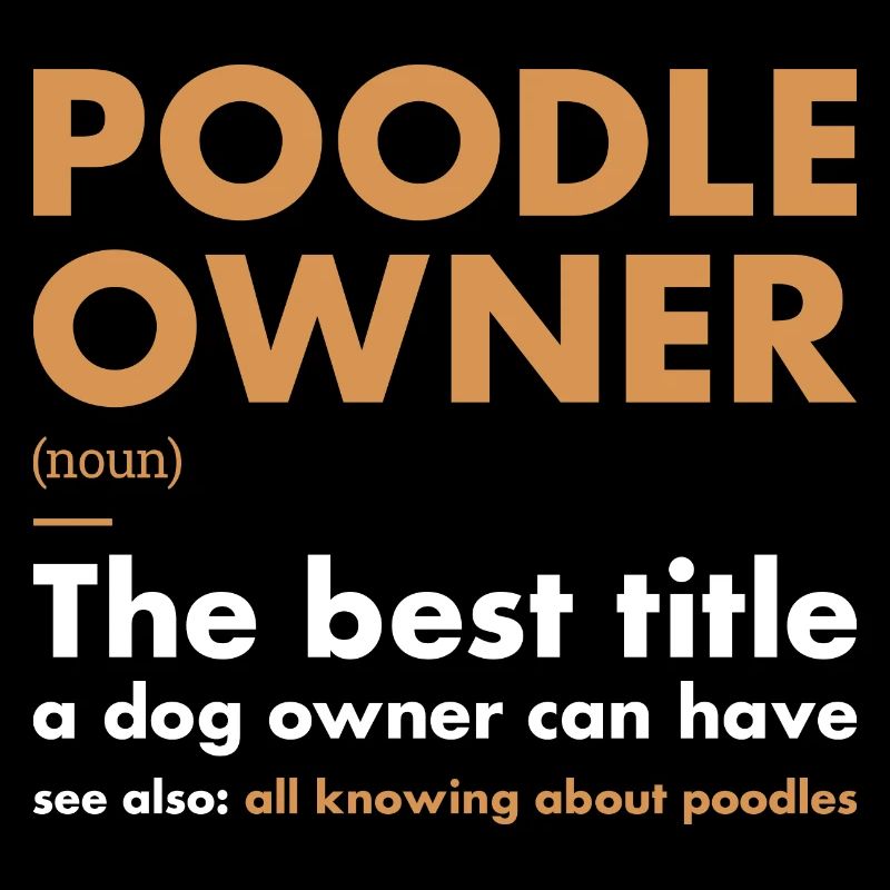 Définition du propriétaire de caniche