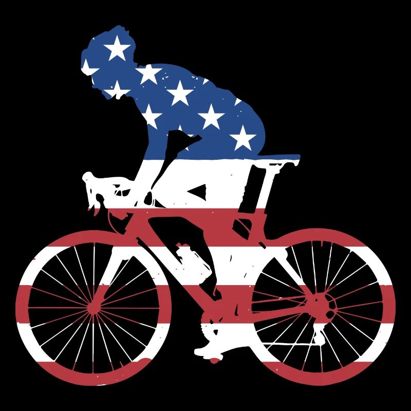 Sport Us Drapeau Cyclisme
