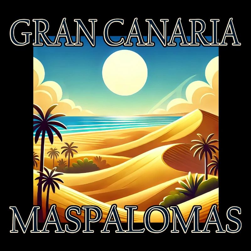 Maspalomas Dunes Beach Desert Gran Canaria