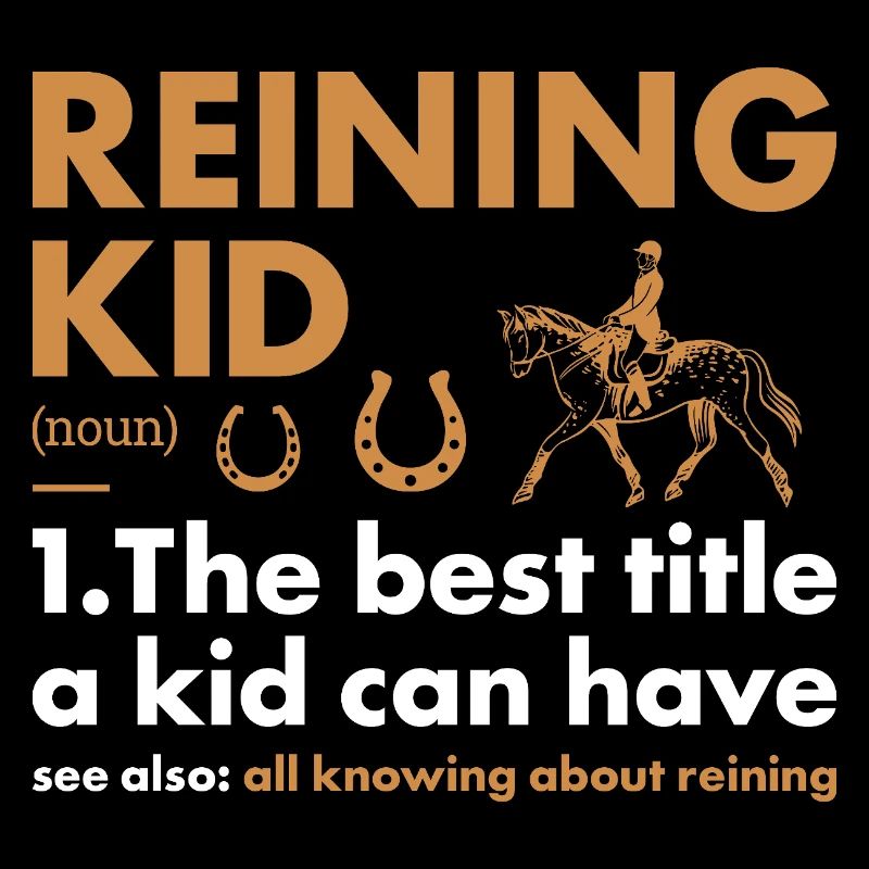 Pure Kid Définition Reining