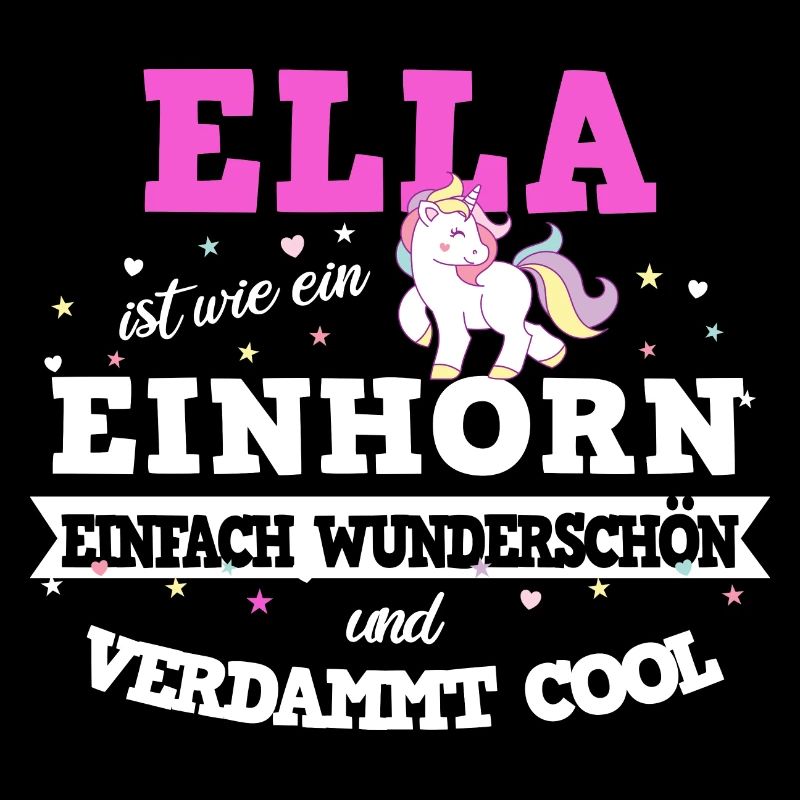 Ella Mädchen Frauen Geschenk