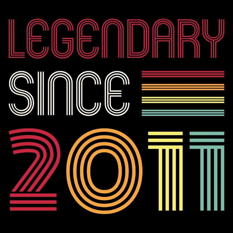 Birthday Legendary Since 2011
