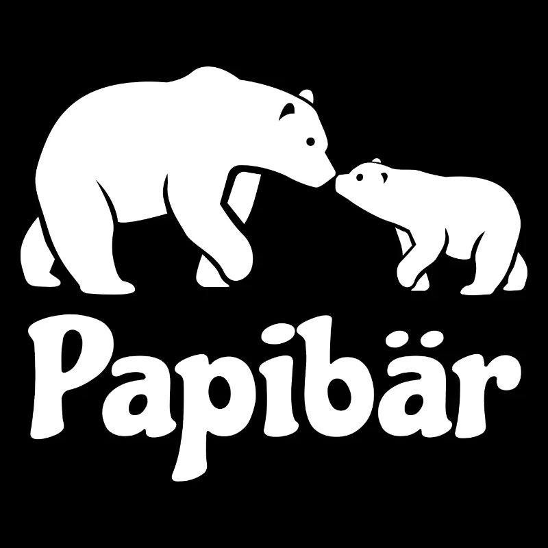 Papibär - bester Papa - Vatertag - Spruch