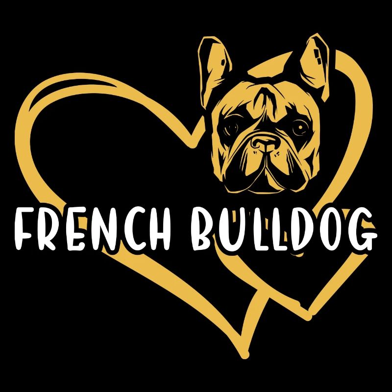 Cœur de bouledogue français