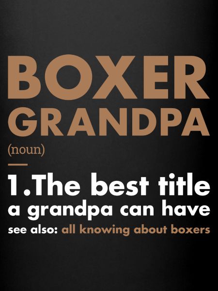 Boxer Grandpa Definition