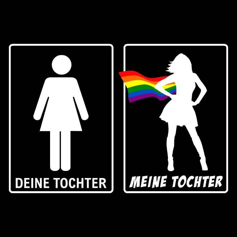 Lesbische Tochter Mutter Vater LGBT Lesbisch CSD