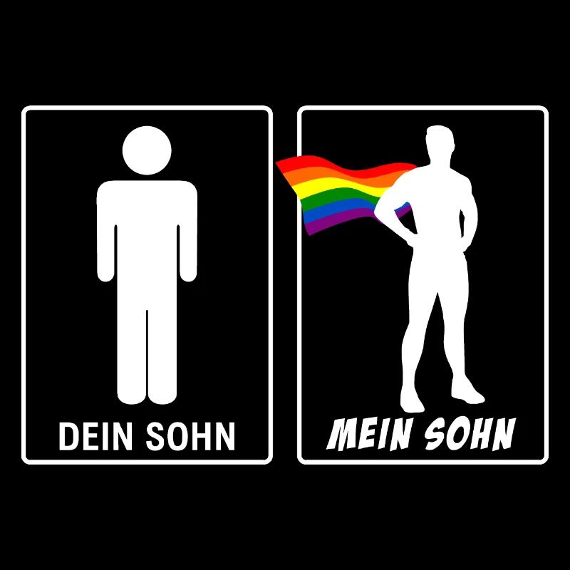 Schwuler Sohn Mutter Vater LGBT Schwul CSD