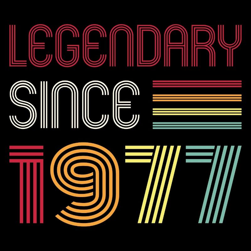 Anniversaire Légendaire Depuis 1977