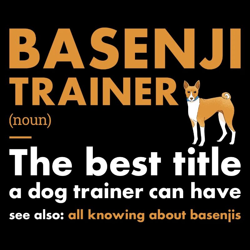 Chien Basenji Dresseur Definiton