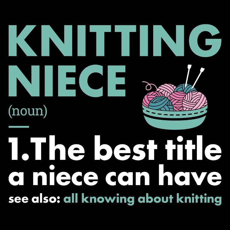 Knitter Niece Definition Knitting