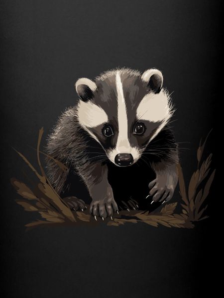 Bébé Stinktier Skunk