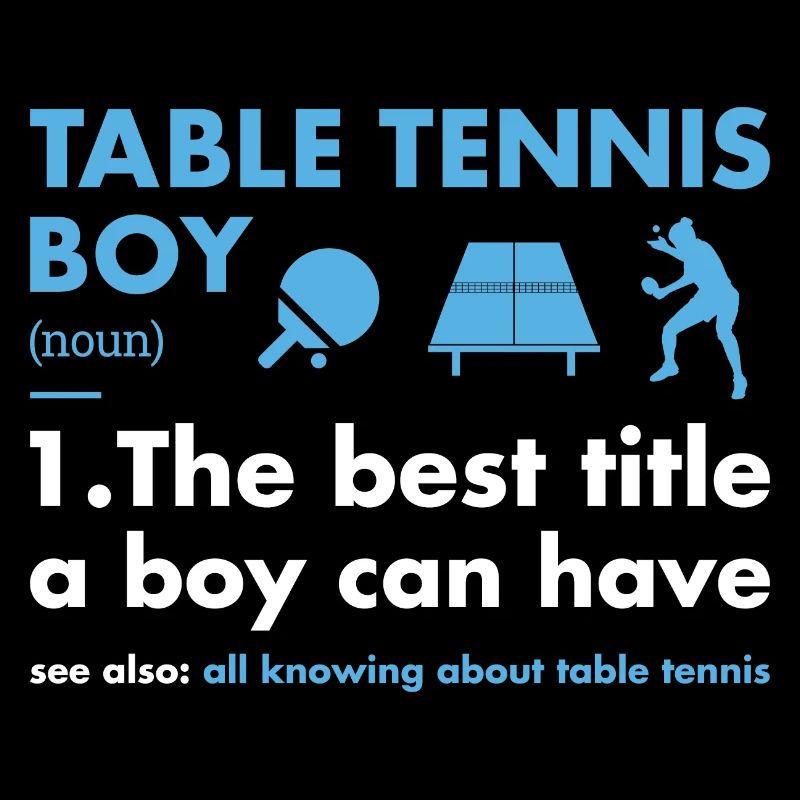 Sport Boy Définition Tennis de Table