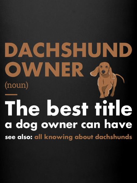Dachshund Owner Definition