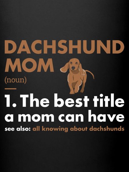 Définition de maman teckel