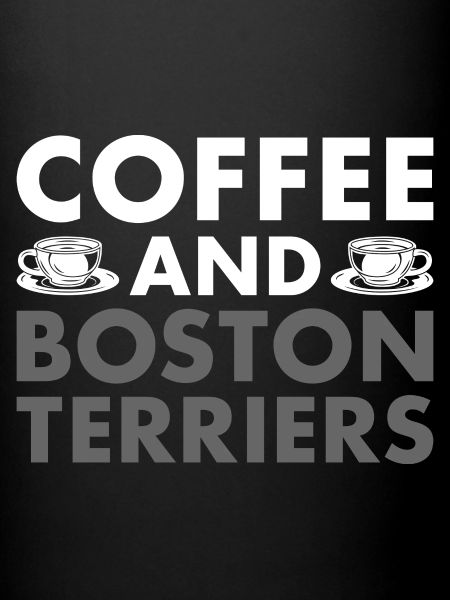 Café et Boston Terrier