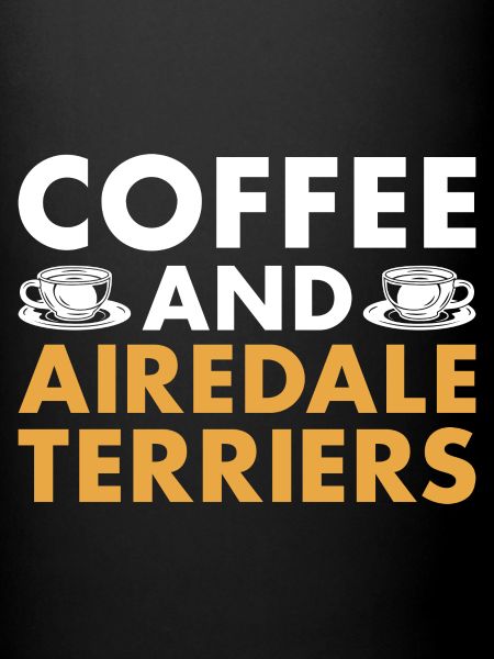 Café Et Airedale Terrier