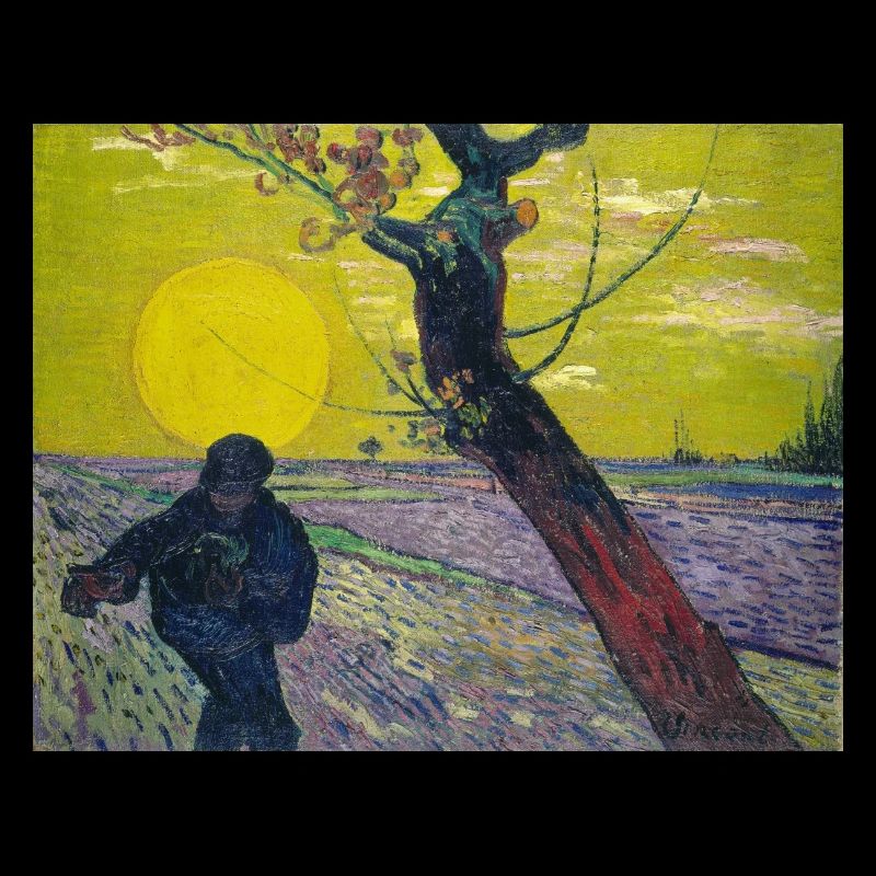 Vincent van Gogh - Sämann bei untergehender Sonne
