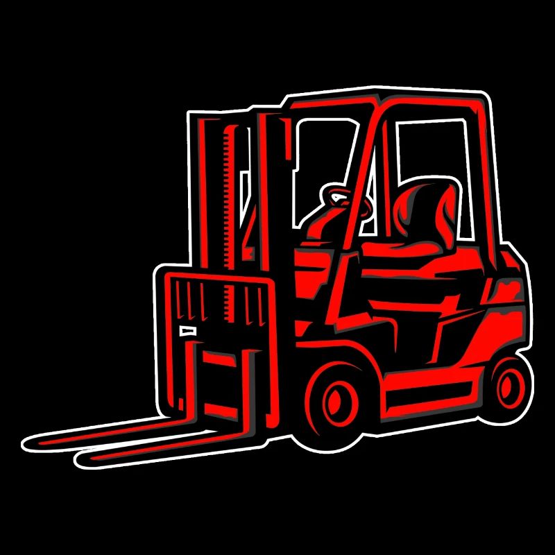 Staplerfahrer Stapler Lager Gabelstapler Spruch