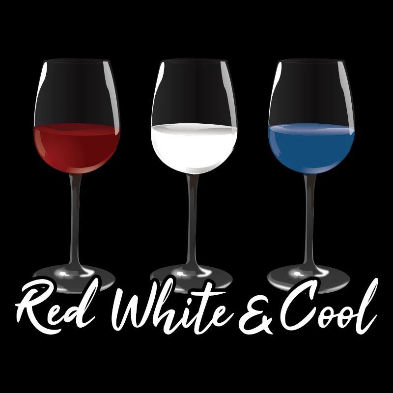 Veteran US Flag Vine Glas Red White & Cool