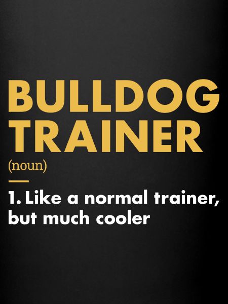 Bulldog Trainer Definiton