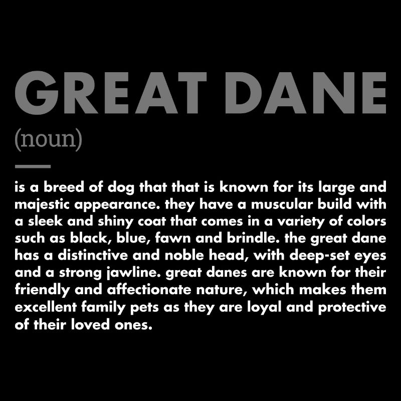 Great Dane Definition