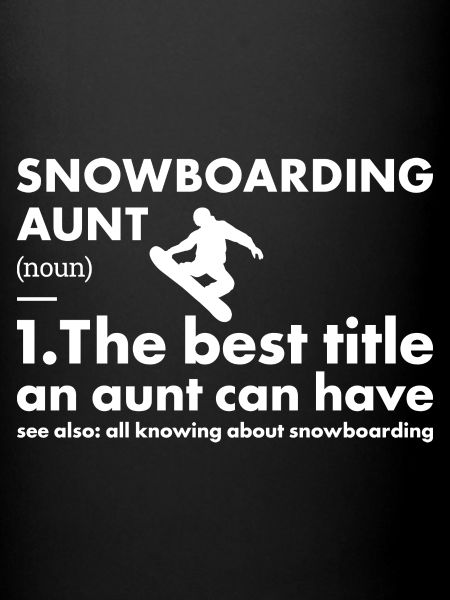 Sport Aunt Snowboard