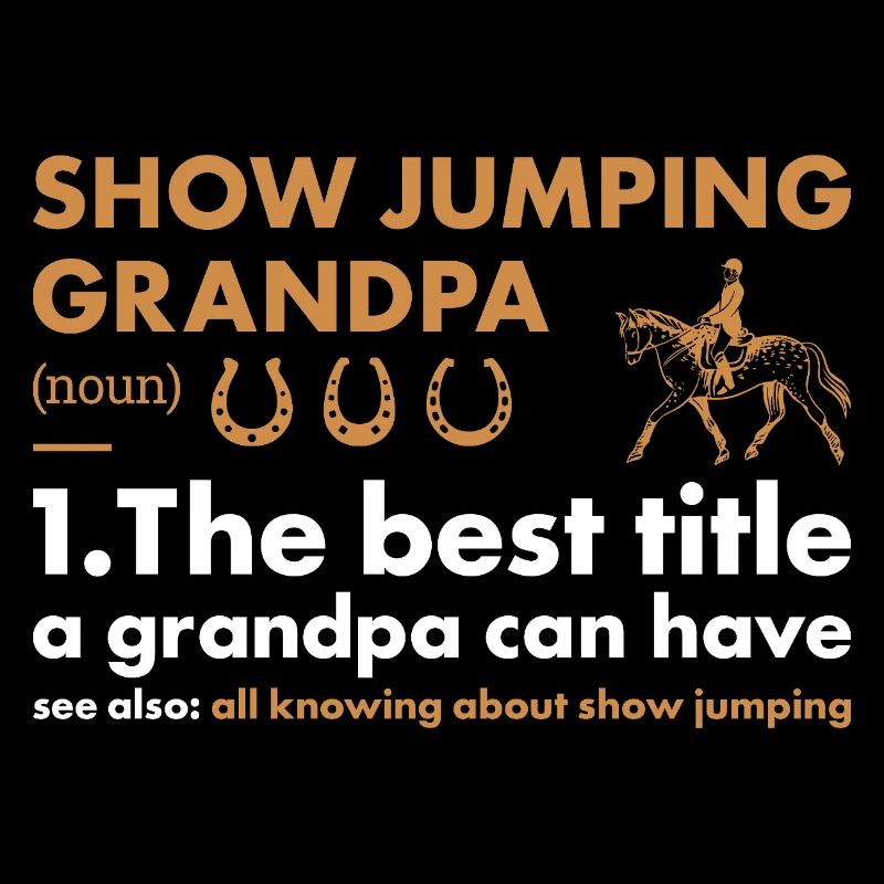 Jumper Grandpa Définition Saut d’obstacles