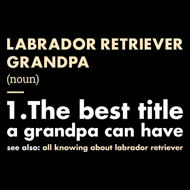 Labrador Retriever Grandpa Définition