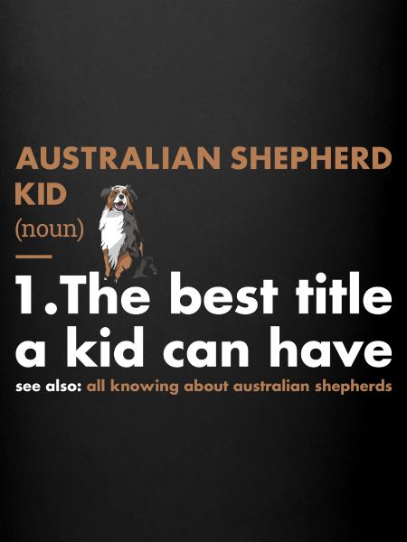 Dog Aussie Kid Definition