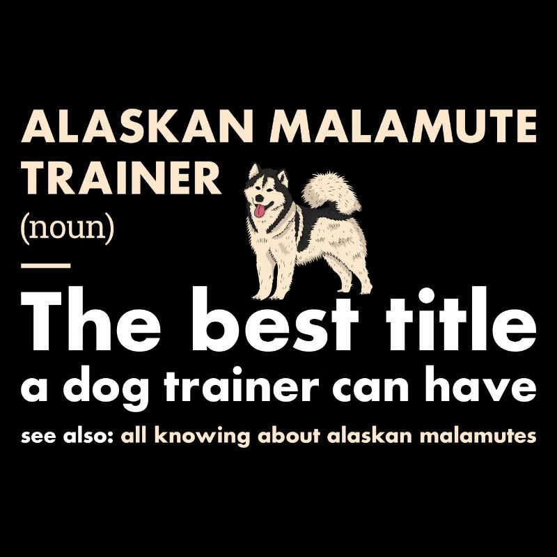 Malamute d’Alaska Dresseur Definiton