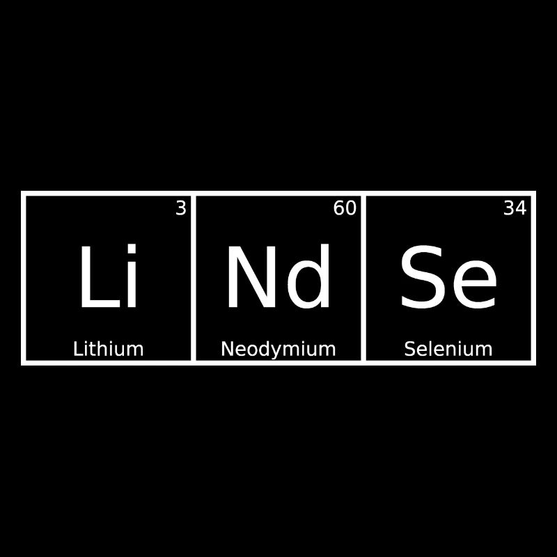 Lindse Name First Name Chemistry Periodic Table Elements