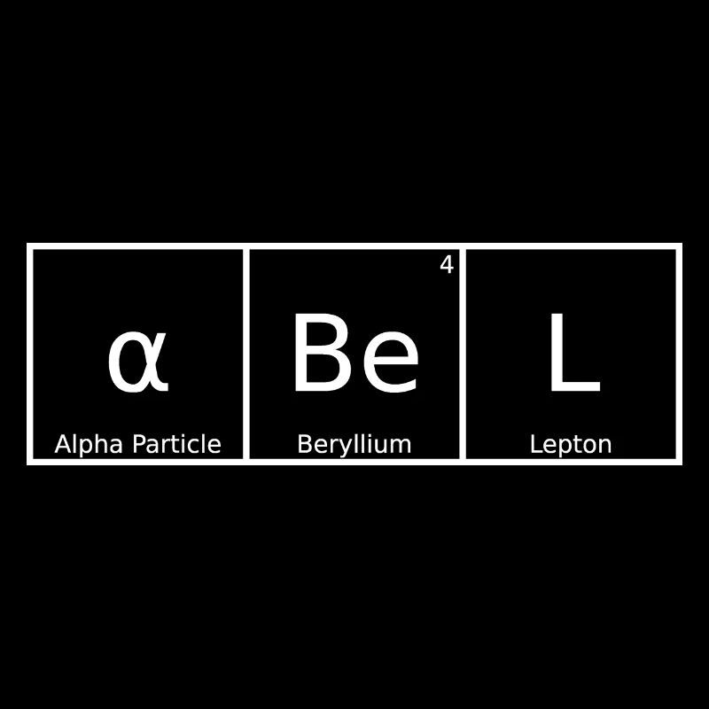 Abel Name First Name Chemistry Periodic Table Elements